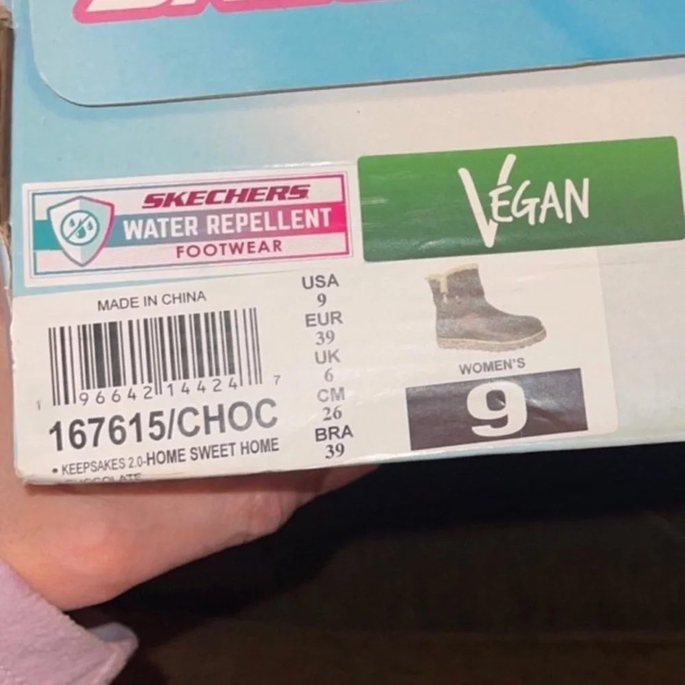 Skechers Chocolate Ankle Booties with Soft Lining